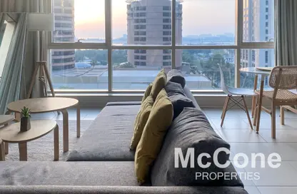 Apartment - Studio - 1 Bathroom for rent in The Royal Oceanic - Oceanic - Dubai Marina - Dubai