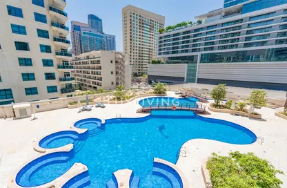 Pool image for: Apartment - 4 Bedrooms - 5 Bathrooms for sale in Horizon Tower - Dubai Marina - Dubai, Image 1
