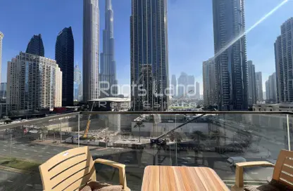 Outdoor Building image for: Apartment - 3 Bedrooms - 4 Bathrooms for rent in Burj Crown - Downtown Dubai - Dubai, Image 1