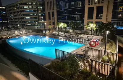 Apartment - 1 Bedroom - 2 Bathrooms for rent in The Waves Residences - Mankhool - Bur Dubai - Dubai