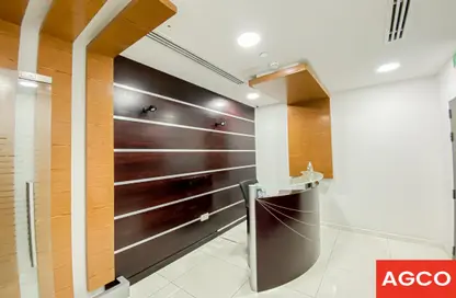 Office Space - Studio - 1 Bathroom for rent in Almas Tower - Lake Almas East - Jumeirah Lake Towers - Dubai
