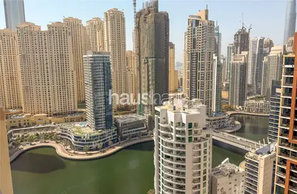 شقة - غرفة نوم - 1 حمام للبيع في جي دبليو ماريوت هوتيل مارينا - دبي مارينا - دبي