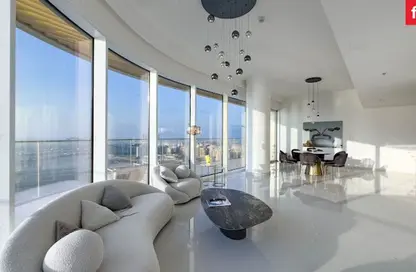 شقة - 3 غرف نوم - 4 حمامات للبيع في جراند بلو تاور 1 - إعمار بيتشفرونت - دبي هاربور - دبي