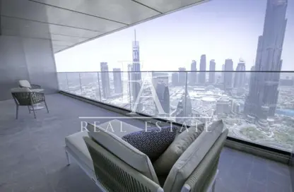 Apartment - 4 Bedrooms - 6 Bathrooms for rent in Bridge Sky - Burj Khalifa Area - Downtown Dubai - Dubai