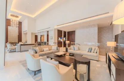 Apartment - 3 Bedrooms - 5 Bathrooms for rent in Bridge Sky - Burj Khalifa Area - Downtown Dubai - Dubai