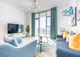 Living Room image for: Apartment - 1 bedroom - 1 bathroom for sale in The Pulse Residence - The Pulse - Dubai South (Dubai World Central) - Dubai, Image 1