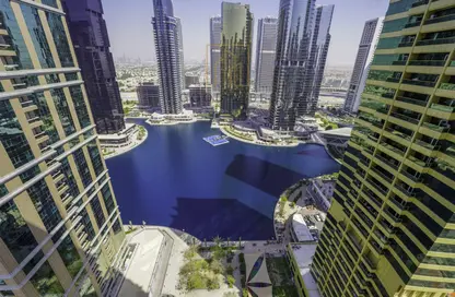Outdoor Building image for: Apartment - 2 Bedrooms - 2 Bathrooms for sale in Global Lake View - Lake Almas East - Jumeirah Lake Towers - Dubai, Image 1