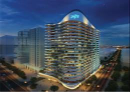 Office Space - 2 bathrooms for rent in The Waves Residences - Mankhool - Bur Dubai - Dubai