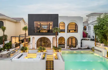 Villa - 6 Bedrooms - 7 Bathrooms for sale in Garden Homes Frond E - Garden Homes - Palm Jumeirah - Dubai