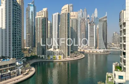 شقة - 2 غرف نوم - 2 حمامات للبيع في شقق أورا هاربور السكنية والفندقية - دبي مارينا - دبي