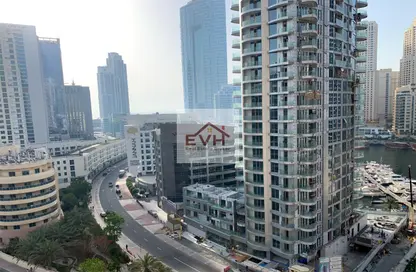 Apartment - 1 Bedroom - 2 Bathrooms for rent in Manchester Tower - Dubai Marina - Dubai