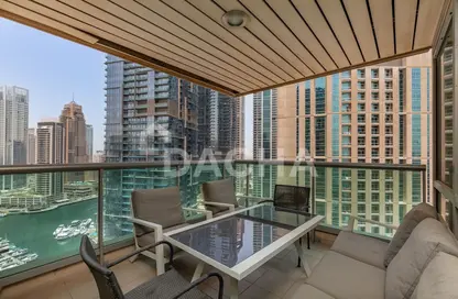 Apartment - 3 Bedrooms - 4 Bathrooms for sale in Al Mass Tower - Emaar 6 Towers - Dubai Marina - Dubai
