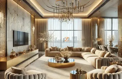 Penthouse - 5 Bedrooms - 6 Bathrooms for sale in Grand Bleu Tower 1 - EMAAR Beachfront - Dubai Harbour - Dubai Penthouse - 5 Bedrooms - 6 Bathrooms for sale in Grand Bleu Tower 1 - EMAAR Beachfront - Dubai Harbour - Dubai