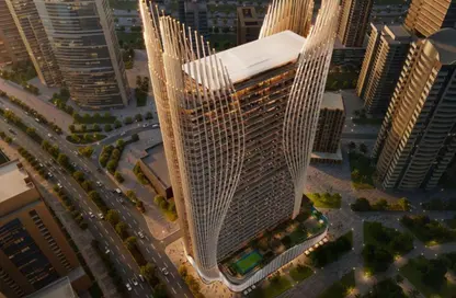 Apartment - 1 Bedroom - 2 Bathrooms for sale in Binghatti Skyhall - Business Bay - Dubai