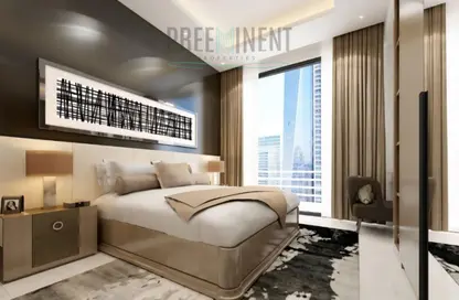 شقة - 2 غرف نوم - 3 حمامات للايجار في كلاود تاور - مثلث قرية الجميرا - دبي