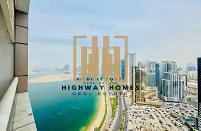 Apartment - 1 Bedroom - 2 Bathrooms for rent in Al Mamzar - Al Mamzar - Sharjah - Sharjah