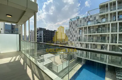 Balcony image for: Apartment - 1 Bedroom - 2 Bathrooms for rent in Al Muneera Island - Al Raha Beach - Abu Dhabi, Image 1