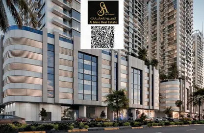 Apartment - 1 Bedroom - 2 Bathrooms for sale in Ajman Creek Towers - Al Rashidiya 1 - Al Rashidiya - Ajman