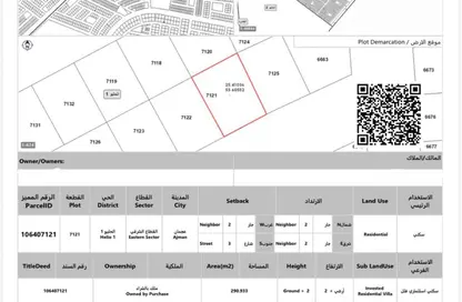 Land - Studio for sale in Al Helio 1 - Al Helio - Ajman