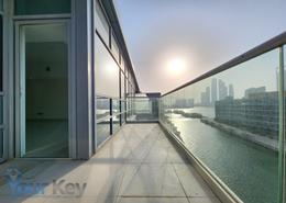 Balcony image for: Apartment - 1 bedroom - 2 bathrooms for rent in Al Marasy - Al Bateen - Abu Dhabi, Image 1