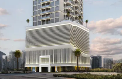 Apartment - 1 Bedroom - 2 Bathrooms for sale in Tower C1 - Ajman Pearl Towers - Ajman Downtown - Ajman