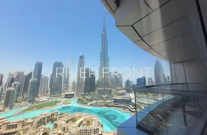 Apartment - 2 Bedrooms - 3 Bathrooms for rent in Burj Lake Hotel - The Address DownTown - Downtown Dubai - Dubai