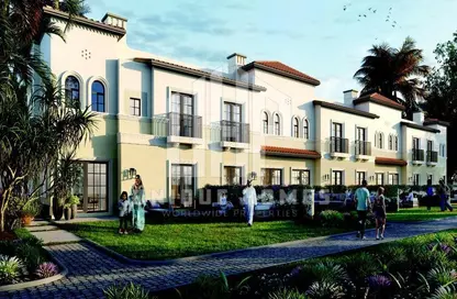 Townhouse - 2 Bedrooms - 3 Bathrooms for rent in Bloom Living - Zayed City (Khalifa City C) - Khalifa City - Abu Dhabi