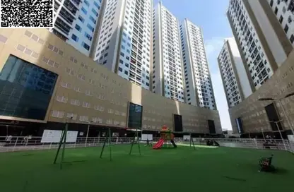 Apartment - 2 Bedrooms - 3 Bathrooms for rent in Tower B3 - Ajman Pearl Towers - Ajman Downtown - Ajman