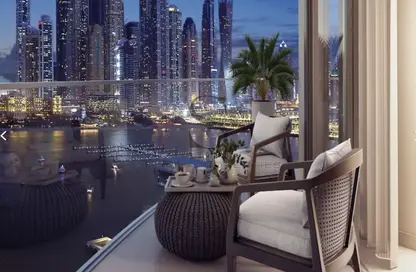 Apartment - 3 Bedrooms - 4 Bathrooms for sale in Palace Beach Residence - EMAAR Beachfront - Dubai Harbour - Dubai