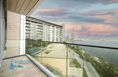 Balcony image for: Apartment - 4 Bedrooms - 6 Bathrooms for rent in Apartment Building 2 - Bluewaters Residences - Bluewaters - Dubai, Image 1