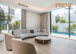 Living Room image for: Villa - 5 bedrooms - 6 bathrooms for sale in Chorisia 1 Villas - Al Barari - Dubai, Image 1