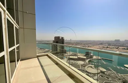 Penthouse - 5 Bedrooms - 2 Bathrooms for rent in Burooj Views - Marina Square - Al Reem Island - Abu Dhabi