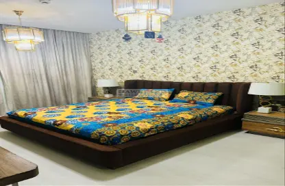 Duplex - 3 Bedrooms - 5 Bathrooms for rent in Binghatti Apartments - Dubai Silicon Oasis - Dubai