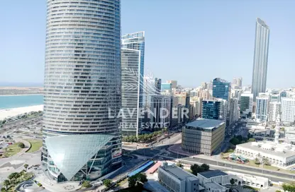 شقة - 4 غرف نوم - 4 حمامات للايجار في برج بينونة 2 - شارع الكورنيش - أبوظبي