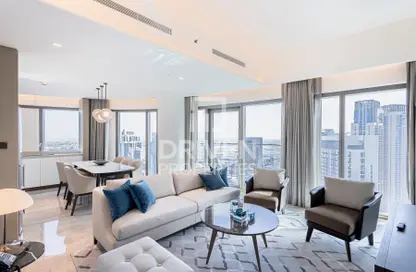 Apartment - 3 Bedrooms - 3 Bathrooms for rent in Address Harbour Point Tower 1 - Address Harbour Point - Dubai Creek Harbour (The Lagoons) - Dubai