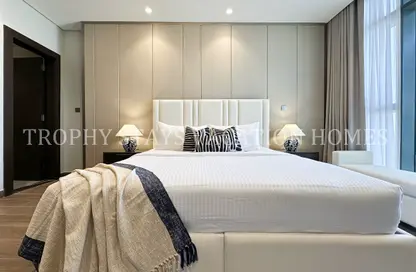 شقة - غرفة نوم - 2 حمامات للايجار في برج النبلاء - الخليج التجاري - دبي