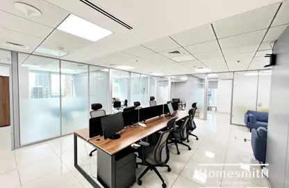 Office Space - Studio - 2 Bathrooms for rent in Saba Tower 1 - JLT Cluster E - Jumeirah Lake Towers - Dubai