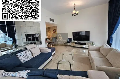 Apartment - 2 Bedrooms - 3 Bathrooms for rent in Ajman Corniche Residences - Ajman Corniche Road - Ajman