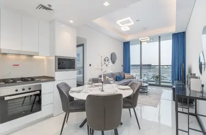 Apartment - 1 Bedroom - 2 Bathrooms for rent in Samana Park Views - Arjan - Dubai