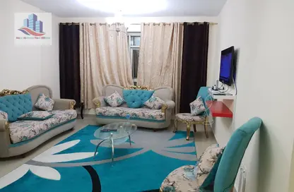 Living Room image for: Apartment - 2 Bedrooms - 1 Bathroom for rent in Al Taawun - Sharjah, Image 1