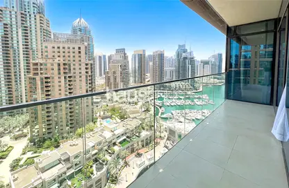 Balcony image for: Apartment - 2 Bedrooms - 2 Bathrooms for sale in Marina Gate 1 - Marina Gate - Dubai Marina - Dubai, Image 1