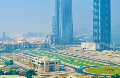 شقة - 3 غرف نوم - 3 حمامات للايجار في 2 زاخر تاور - أبراج زاخر - التعاون - الشارقة