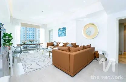 Apartment - 2 Bedrooms - 4 Bathrooms for rent in Marina Residences 1 - Marina Residences - Palm Jumeirah - Dubai
