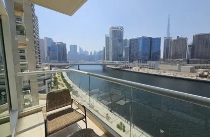 شقة - غرفة نوم - 1 حمام للايجار في برج ماي فير - الخليج التجاري - دبي