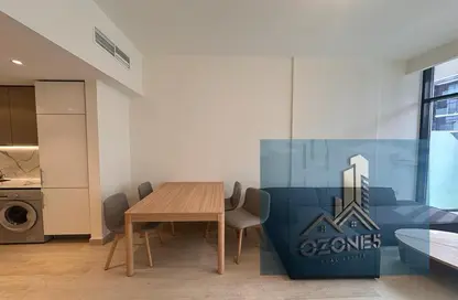 Living / Dining Room image for: Apartment - 1 Bedroom - 1 Bathroom for rent in AZIZI Riviera - Meydan One - Meydan - Dubai, Image 1