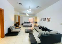Living Room image for: Studio - 1 bathroom for rent in Mulberry 2 - Emirates Gardens 2 - Jumeirah Village Circle - Dubai, Image 1