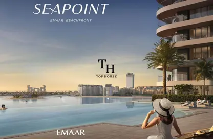 Apartment - 2 Bedrooms - 2 Bathrooms for sale in Seapoint - EMAAR Beachfront - Dubai Harbour - Dubai
