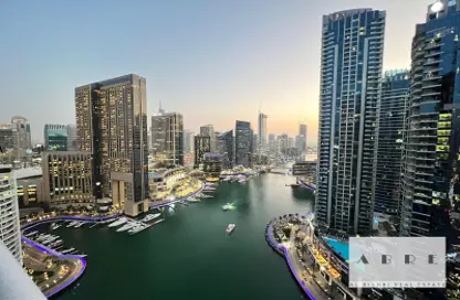 Water View image for: Apartment - 2 Bedrooms - 3 Bathrooms for sale in Continental Tower - Dubai Marina - Dubai, Image 1