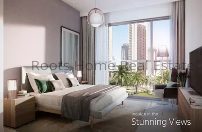 Room / Bedroom image for: Apartment - 3 Bedrooms - 4 Bathrooms for sale in Island Park II - Dubai Creek Harbour (The Lagoons) - Dubai, Image 1
