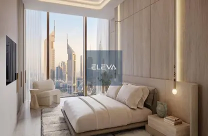 شقة - 2 غرف نوم - 3 حمامات للبيع في برج عزيزي - شارع الشيخ زايد - دبي